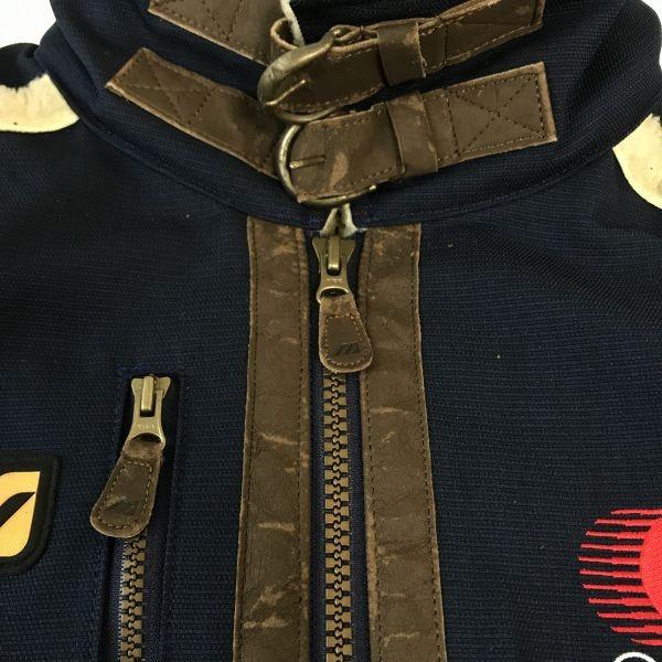 Japan 1998 Nagano Olympics Official Team Boa Jacket Men LL Navy Mizuno(USED)