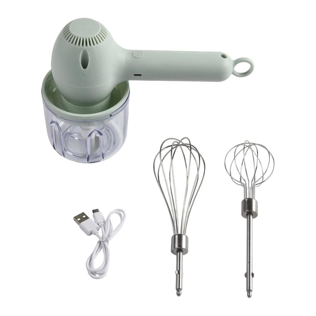 Blender Accessory Kitchen Masher Machine Wireless Egg Beater 30W Motor Convenient Storage Detachable Components
