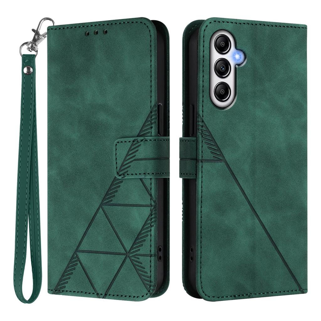 For Samsung Galaxy A35 5G Leather Case with Hand Strap Wallet Stand Phone Cover