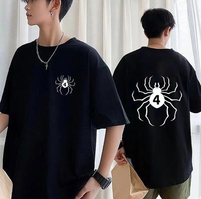 Anime Hunter X Hunter Cosplay T Shirt Phantom Troupe Hisoka Chrollo Print T-shirts Unisex Women Cotton Casual Loose Tees Streetwear