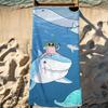Cartoon K-ketnipz Handtuch Sport Schnelltrocknend Reise Campingausrüstung Sanddicht Weich Leicht Großes Strandhandtuch