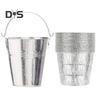 20Pcs Barbecue Grease Bucket Tin Foil Liner Outdoor BBQ Grill Aluminum Foil Drum Lining Grill Accessories for Traeger Pro Series 575/780 22/34 Series