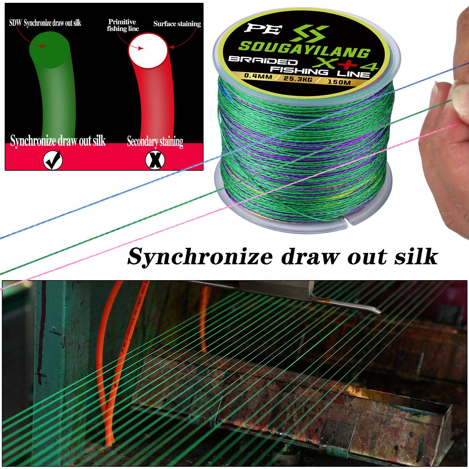 Lenza 4 Linea Di Pesca Intrecciata 30 0M 100M PE. Accessori - Foto 6