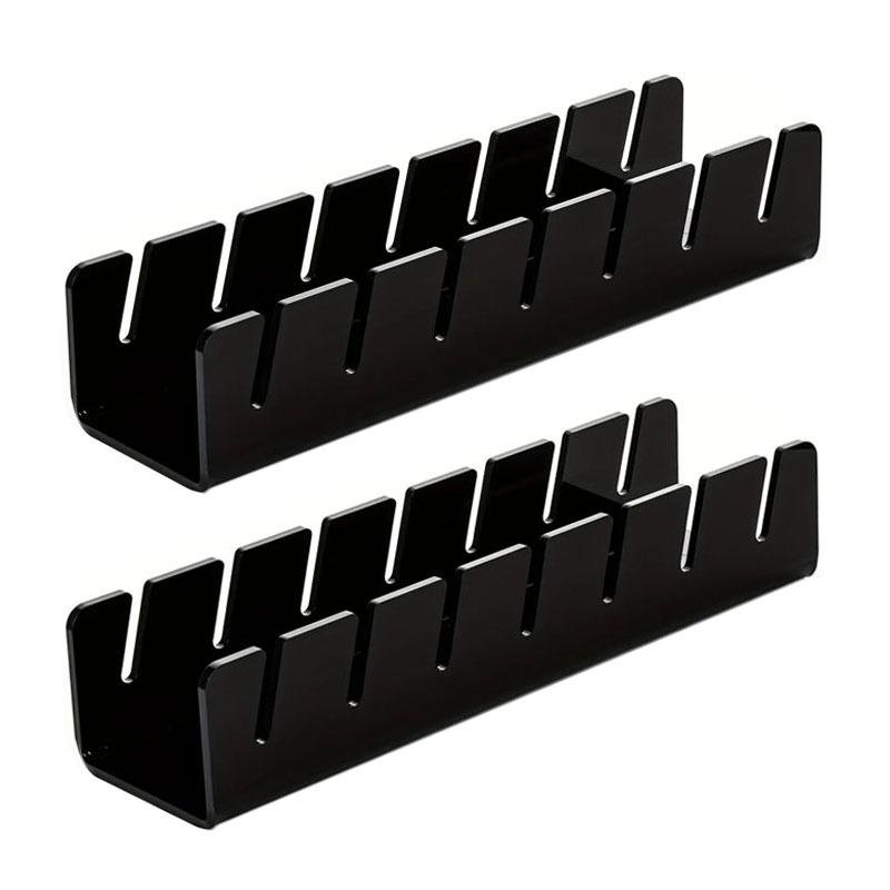 7-Slots Caps Holder Baseball Cap Display Rack Clear Acrylic Hat Holder Home Closet Organization Cap Storage Rack Store Decoratio