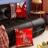 Moderne Druckkissenhülle Schlafzimmer Sofa Wohnzimmer Rückenlehnen Dekoration Quadratisch CCocaArt CColaS Kissen Nickerchenzeit