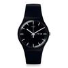 Swatch Hodinky Swatch MONO BLACK AGAIN Power Tracking SO29B704 Black