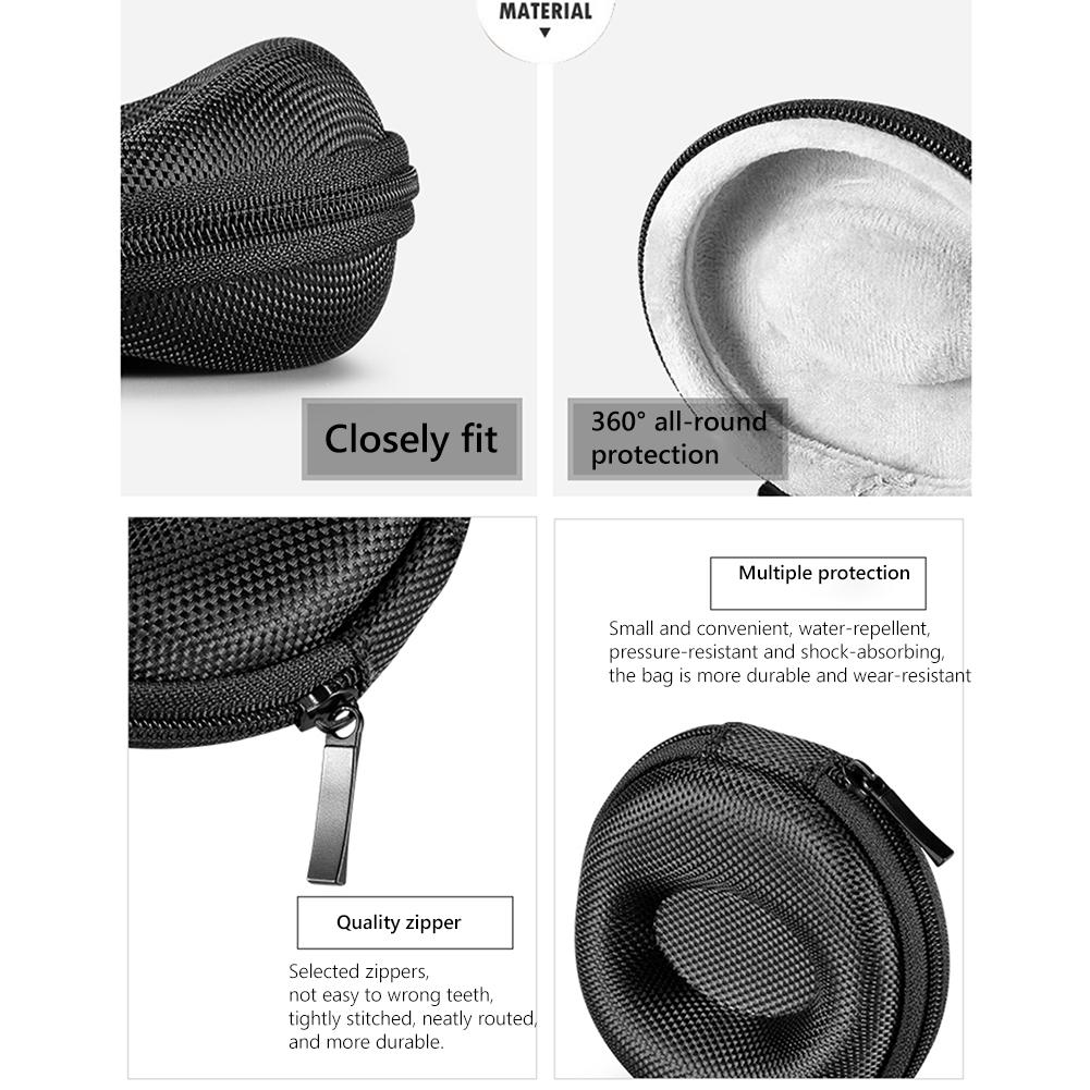 Single Watch Travel Case Zipper Waterproof Smartwatch Storage Box for Smart Watch Wristwatch Soft Interior Watch Container Case