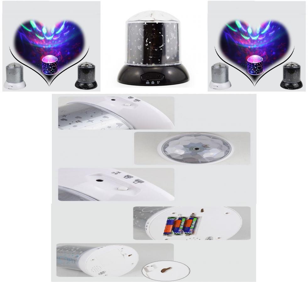 Starry Sky Night Light Silicone Bedside Lamp With Smart Voice Control For Bedroom Decor Romantic Gift Adults Teens