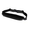 Running Waist Pack Reflective Strips Water Proof Adjustable Strap 3 Pockets Running Belt Black