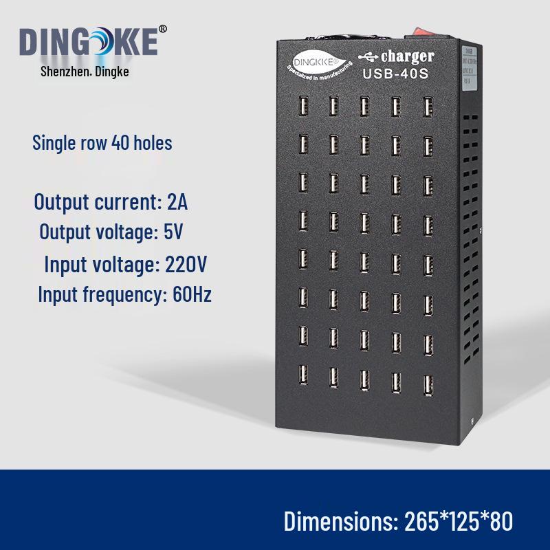 USB Multi-Port Charger: 10-100 Port Station with PD/QC3.0 Fast Charging - Charger King