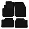 Black Velour Floor Mats For: Nissan Primera P10 Station Wagon, Liftback, Sedan (1990-1998)