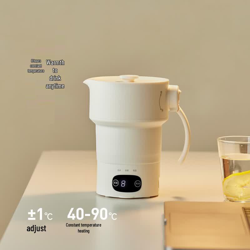 Olayks Portable Foldable Travel Electric Kettle 0.6L CN plug (adapter included)