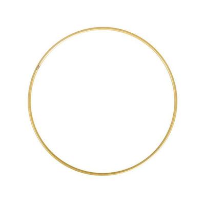 Anneau en métal doré - NO NAME - 20 cm - Jaune - Classique - Intemporel