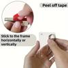 2 Pc Acrylic Car Clip Refrigerator Magnet Photo Frame Diy Photo Wall Multifunctional 3 Inch Magnet Photo Card Display Stand
