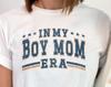 In My Boy Mom Era T-Shirt, Retro Mama Tee, Mother's Day Gift