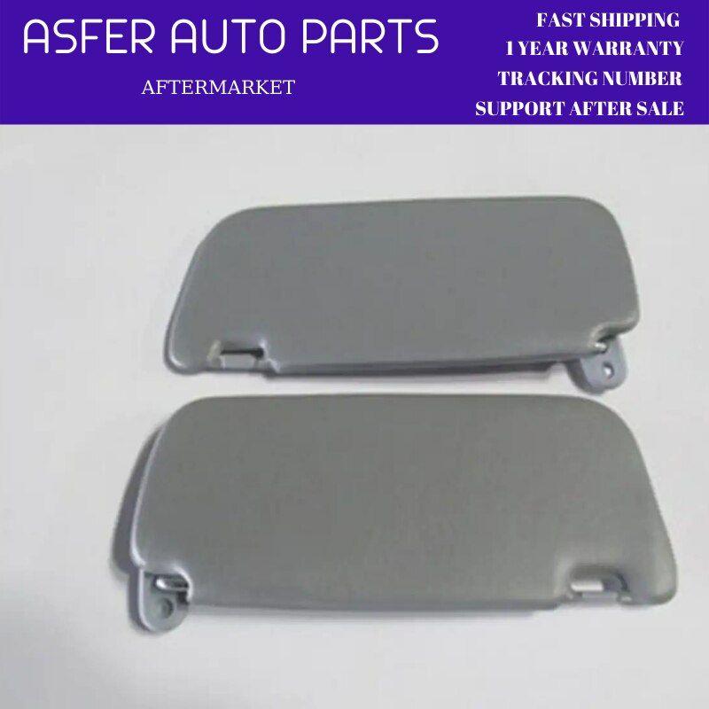 For Hyundai Getz 2003-2011 Inner Sun Visor Left Right 2 Piece Set Gray High Quality Makeup Mirror OEM 852201C670DU