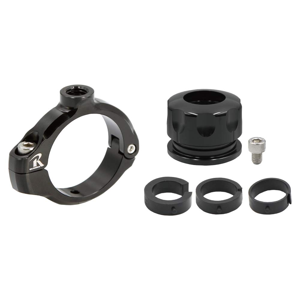 JA Parts for Short Joint Model JC21 Pipe Clamp Base Compatible Black [REC-MOUNT25] (Base Mount) 31.8mm/28.6mm/1inch(25.4mm)/22.2mm [RM25-JC21]