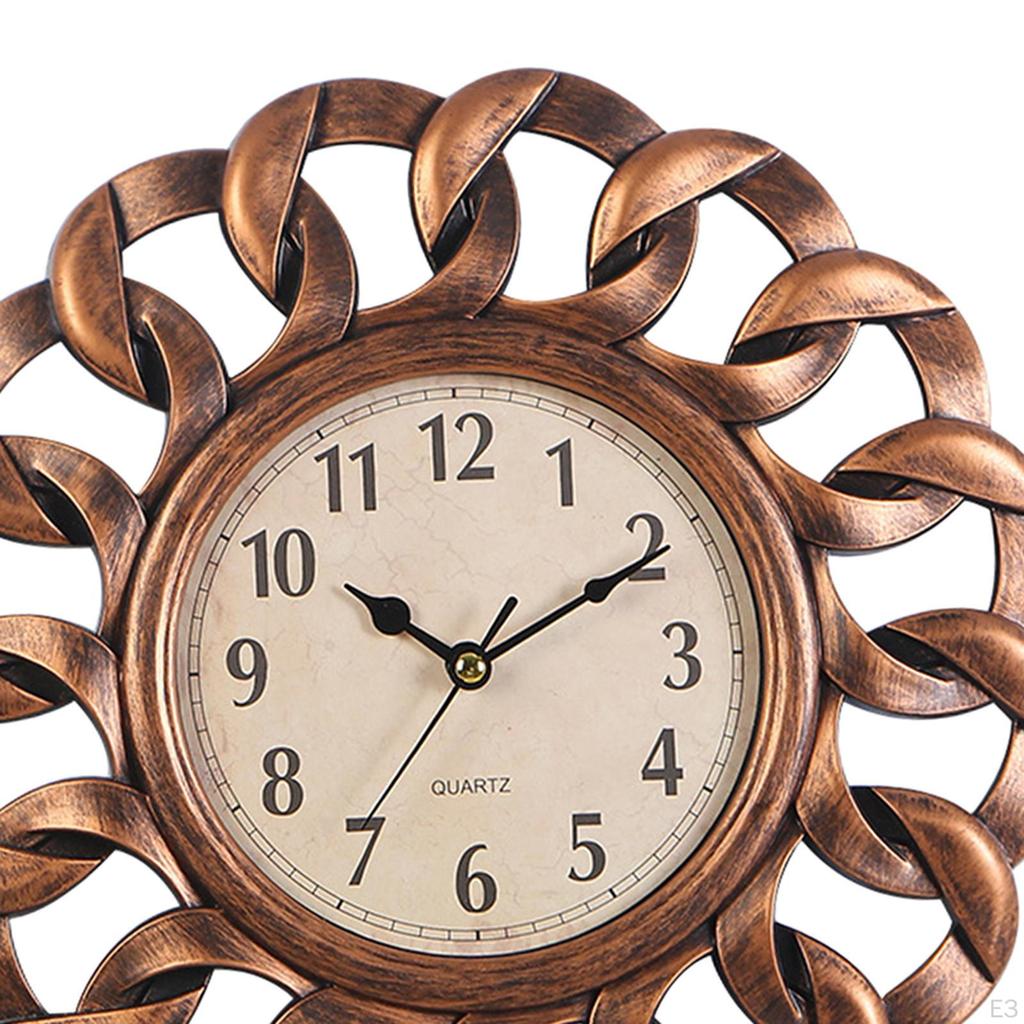 Clock, Battery Operated Silent Creative Arabic Numerals Hanging Clocks for Bedroom Ornaments kitchen