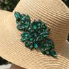 Glitter Rhinestone Applique Sequined Flatback Flower Patch Multi-functional DIY Clothes Decoration Iron On Applique