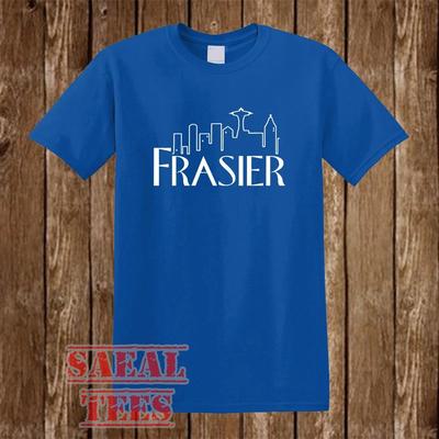 Frasier Retro TV Show Men's Blue Size S-5XL
