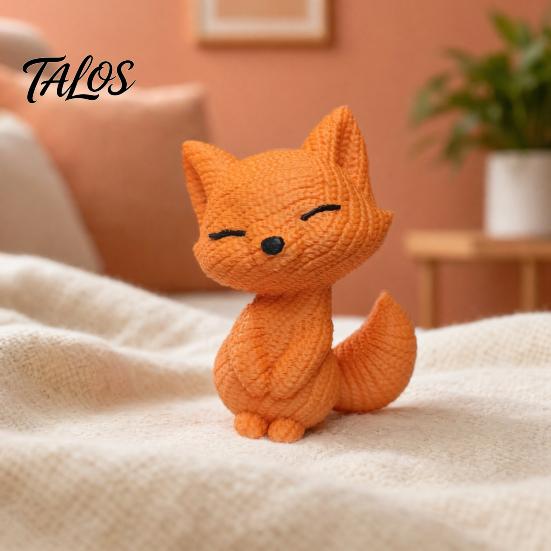 Cartoon Animal Ornament, Rabbit Fox Bear Shape Desk Ornament, Mini Size Desktop Decoration for Home Office