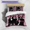 3pcs Depeches Band Mode pattern bedding set duvet cover set includes duvet cover &pillowcases, perfect all season bedroom decoration & gift