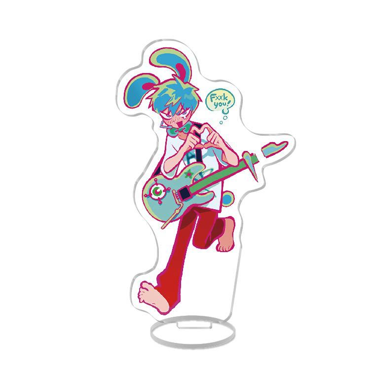 Alien Stage Anime Acryl-Ständer Modellplatte Dekoration Schreibtischfigur Display Geschenk für Freunde Spielbezogene Produkte Schmuck Souvenir