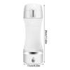 Wasserstoffreiches Wasserflasche mit USB-Aufladung Wassergenerator Ionisator 350ml Trinkbecher für Zuhause Büro und Reisegebrauch