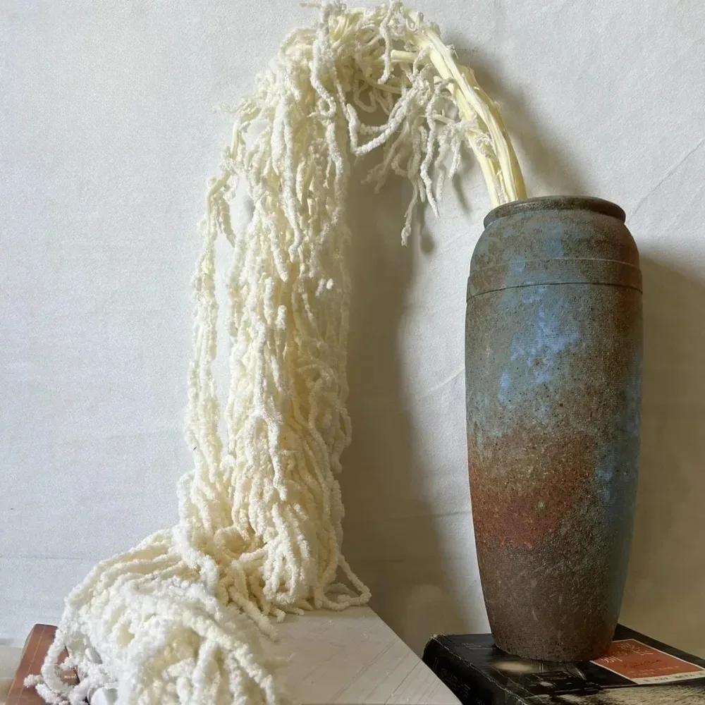 DIY Dried Flowers Hanging Amaranthus for Wedding Arch Bridal Bouquets Decor Eternal Lovers Tears Nordic Shop Windows Display