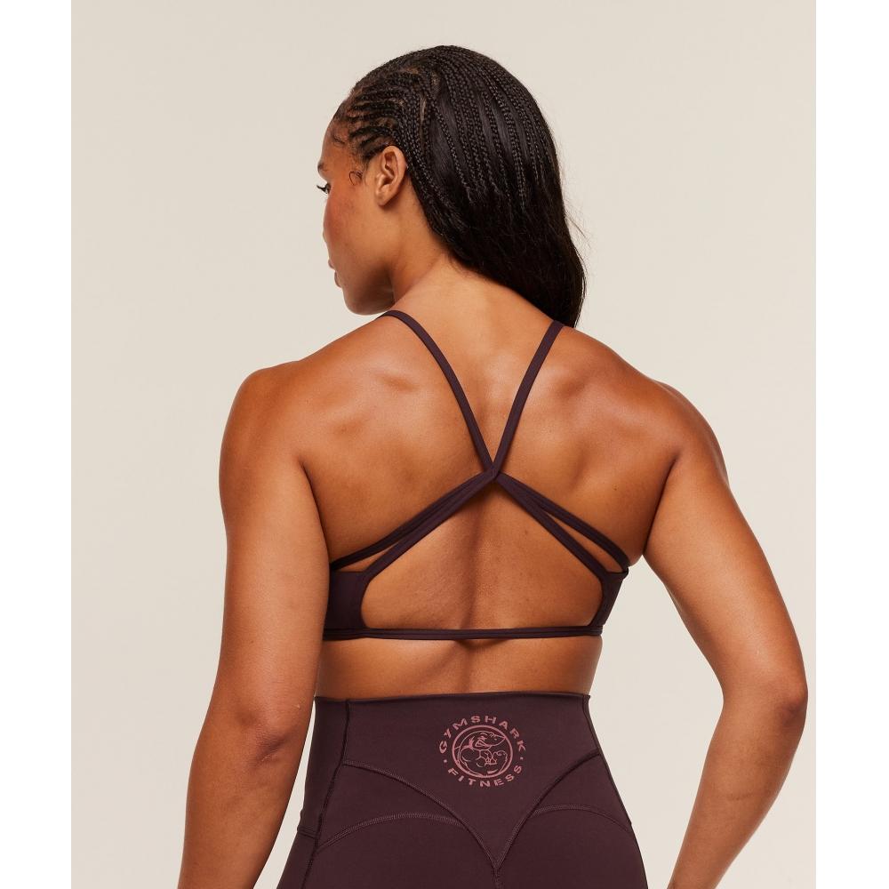 Gymshark Legacy Sports Bra Cherry Purple B4c1w Pcds