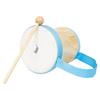 IRIN Indian Drum Wooden Hand Drum Sheepskin Drums with Drumsticks Pro Percussion Instruments for Children's As Gifts
