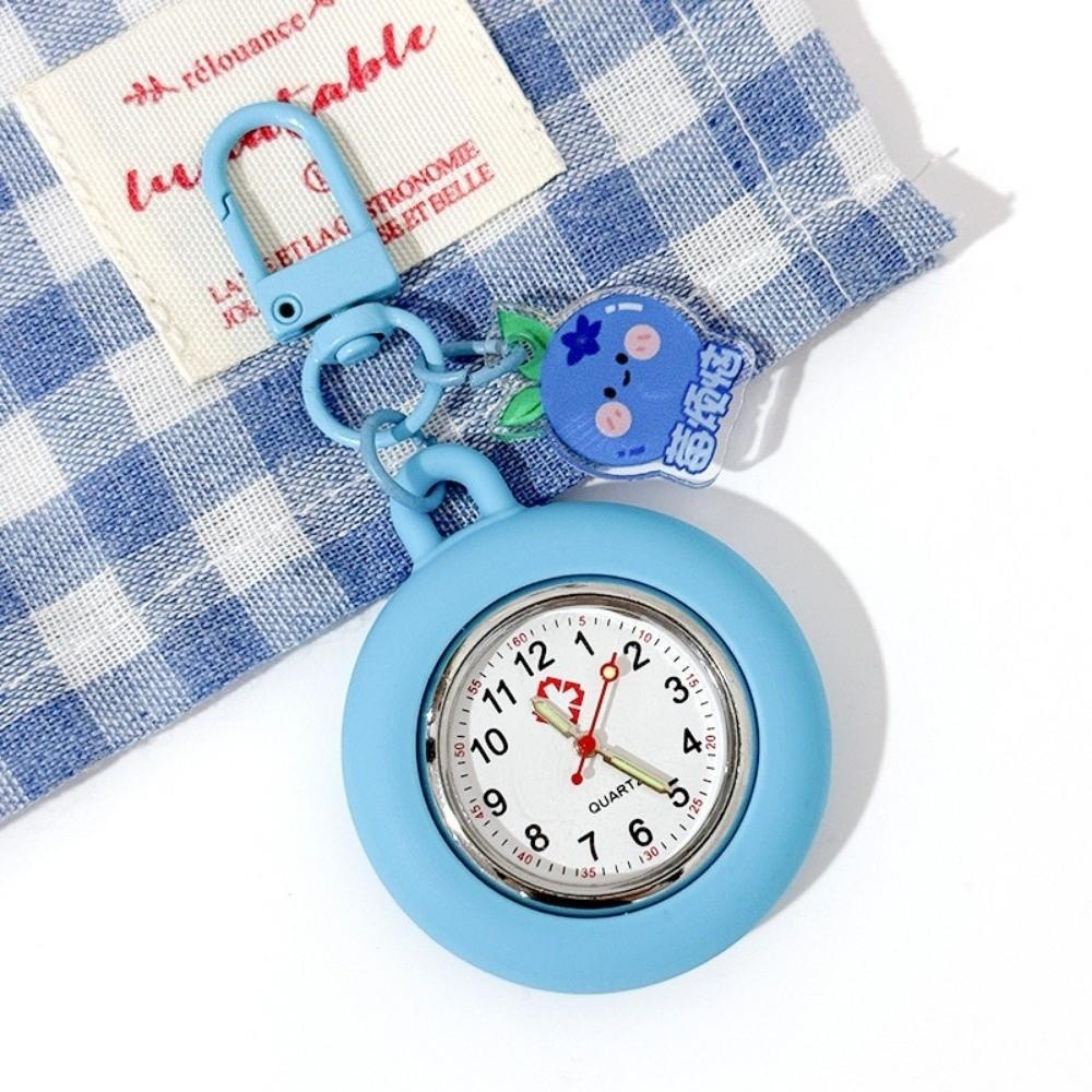 Bag Hanging Pocket Watches Colourful Students Clock Pendant Decoration Watch Keychains Men