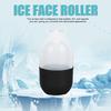 Ice Face Roller Silicone Black for Skin Lifting & Pore Refining