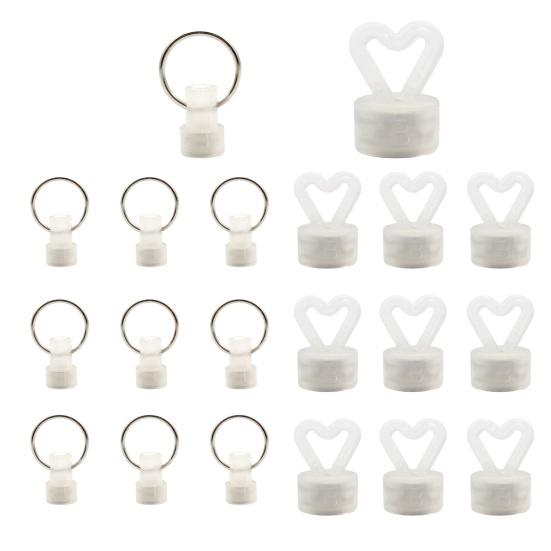 10 Stück Ballongewichte verhindern das Abfliegen des Ballons, Helium-Ballongewichte, wiederverwendbar, rostfrei, für Hochzeiten, Abschlussbälle, Feiern, Geburtstage