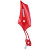 1 Pair Universal Motorcycle Rearview Side Mirrors, Keenso Adjustable Aluminum Rear View Side Mirrors Motorbike 10mm 8mm(Red)