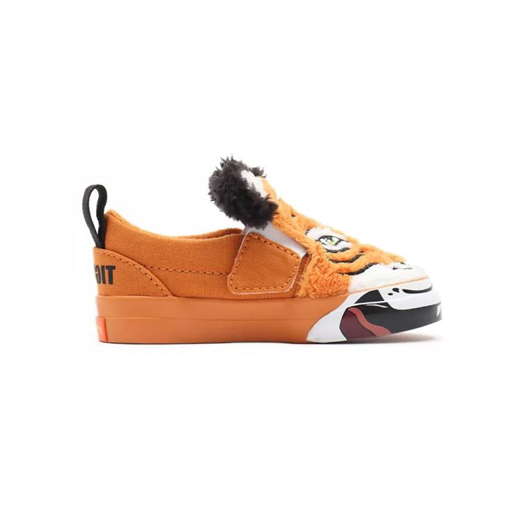 Vans Slip Resistant Breathable Low Top Walking Shoes Baby Shoes Yellow White VN0A5KRQ9FA