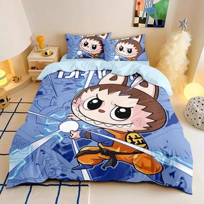 Cute L-bubu Bedding Sets Bedroom set,Children's Gift Teenagers Adulte Microfibre Double Bed Duvet Cover Single/Double/Queen