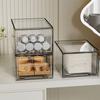 Transparent Drawer Type Storage Box Acrylic Makeup Storage Drawers Desktop Organizer  for Home