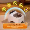 Auto Open Intelligent Pet Bowl Plug in Pet Dispenser Portable Pet Food Feeder