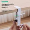Adjustable Double Layer Aluminum Alloy Headphone Stand Wide Compatibility Easy Assembly For Desk Organization