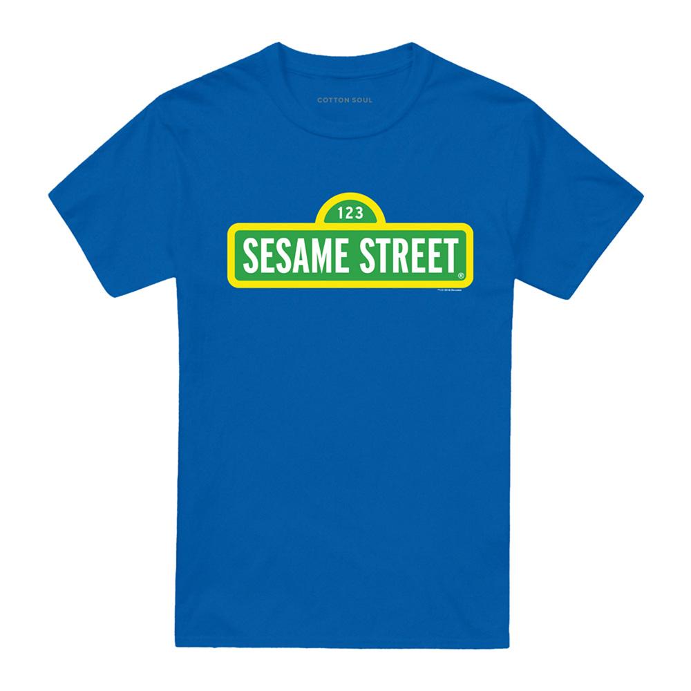 Sesame Street Unisex Adult Logo T-Shirt