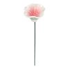Handmade Garden Water Cup Stake, Ceramic Flower Piece for Yard Pots, Outdoor Soil Use and Small Space Display Layout