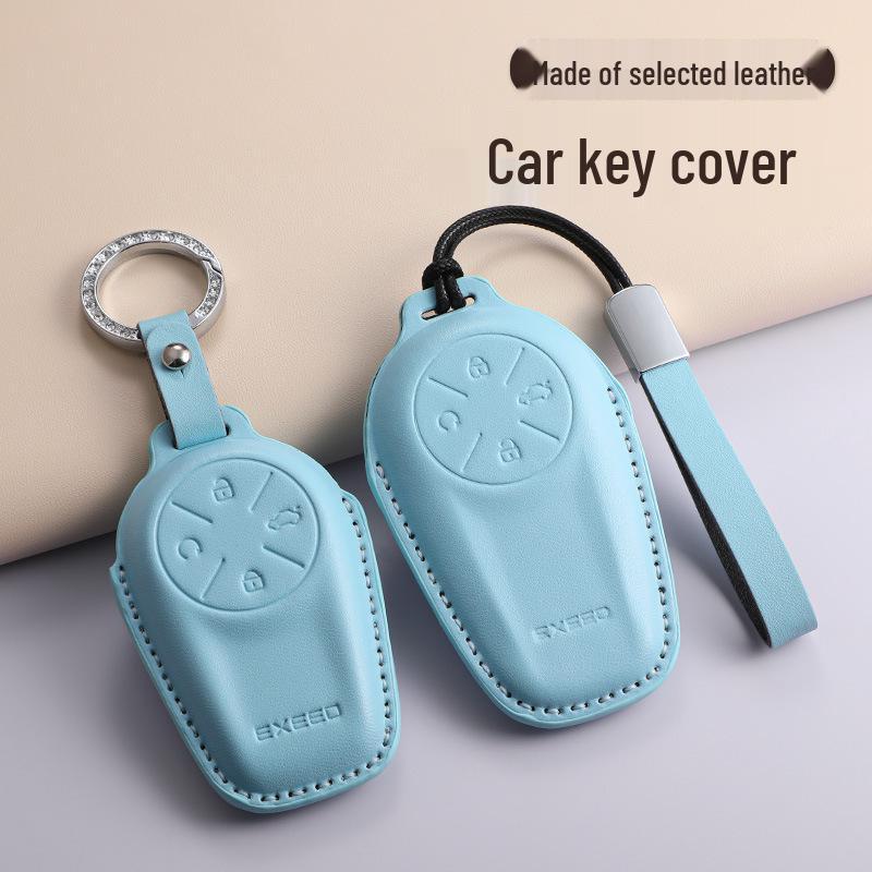 25 Chery Car Key PU Buckle Cover for Starway, Lingyun, Lanyue, Zhuifeng, Yaoguang CDM Models