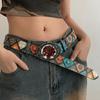 Rivet Design Women's Gothic Belt Rose Belt Buckle Punk Belt Waist Belt  Clothing Accessories