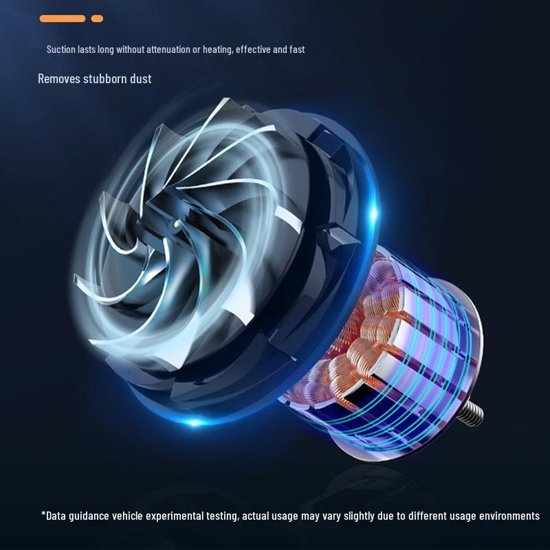 Portable Wireless Car Vacuum Cleaner - Handheld, High Suction for Home and Automotive Dust Removal
