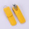 6-Piece Spiral Earwax Cleaner Set with Leather Case