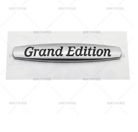 For 1X EDITION 1 Night Edition for C300 C200L GLA CLA Chrome Silver Badge Car Styling stickers Emblem for Mercedes Benz AMG