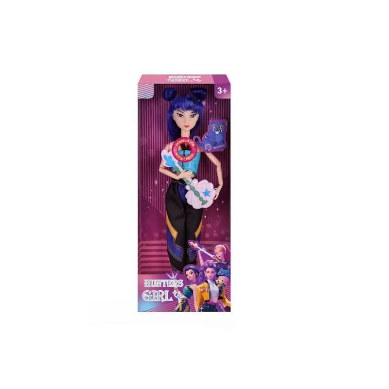 Kpop Hunter Girls Pvc Action Figure With Realistic Design For Collectors And Fans