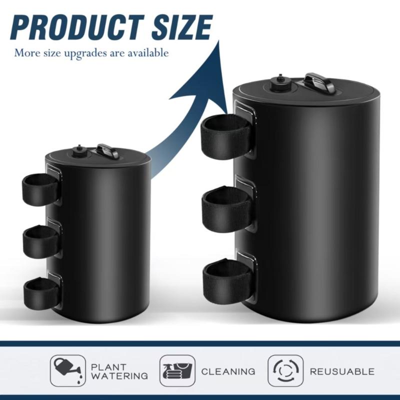 Strong PVC Water Sand Container For Outdoor Camping Shelter Reinforcement And Wind Resistance 20L To 50L Capacity