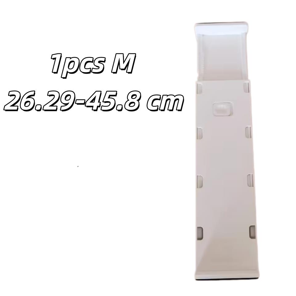 

1pcs Adjustable Drawer Dividers – Plastic Organizers for Underwear, Socks, Utensils, 10.9-20 Size